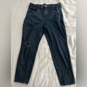Old Navy OG Straight High Rise Size 14 Black Jeans